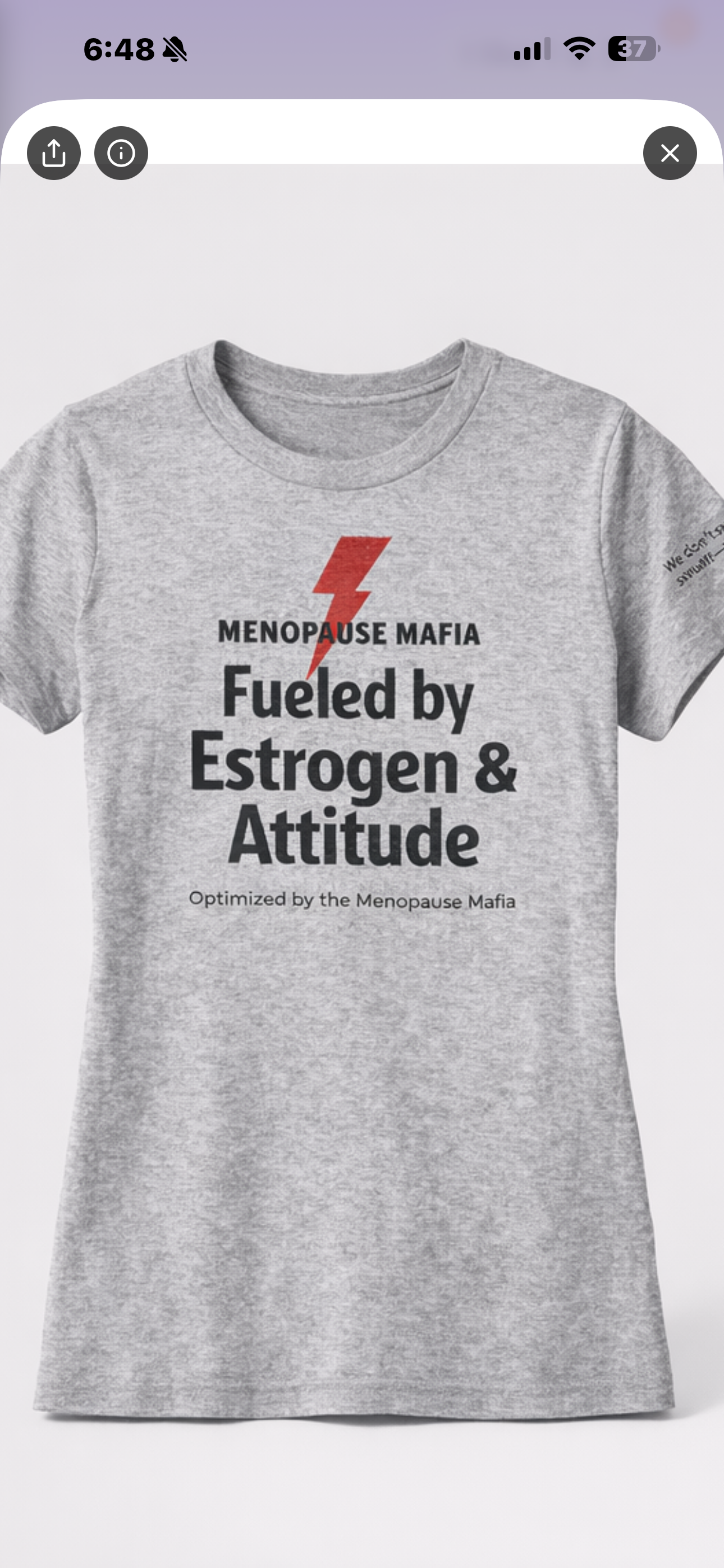 Fueled by Estrogen & Attitude Tee